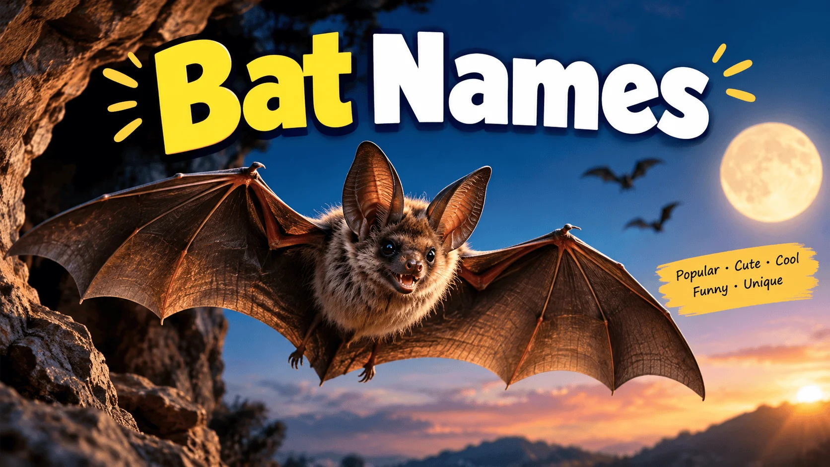 400+ Bat Names With a Name Generator