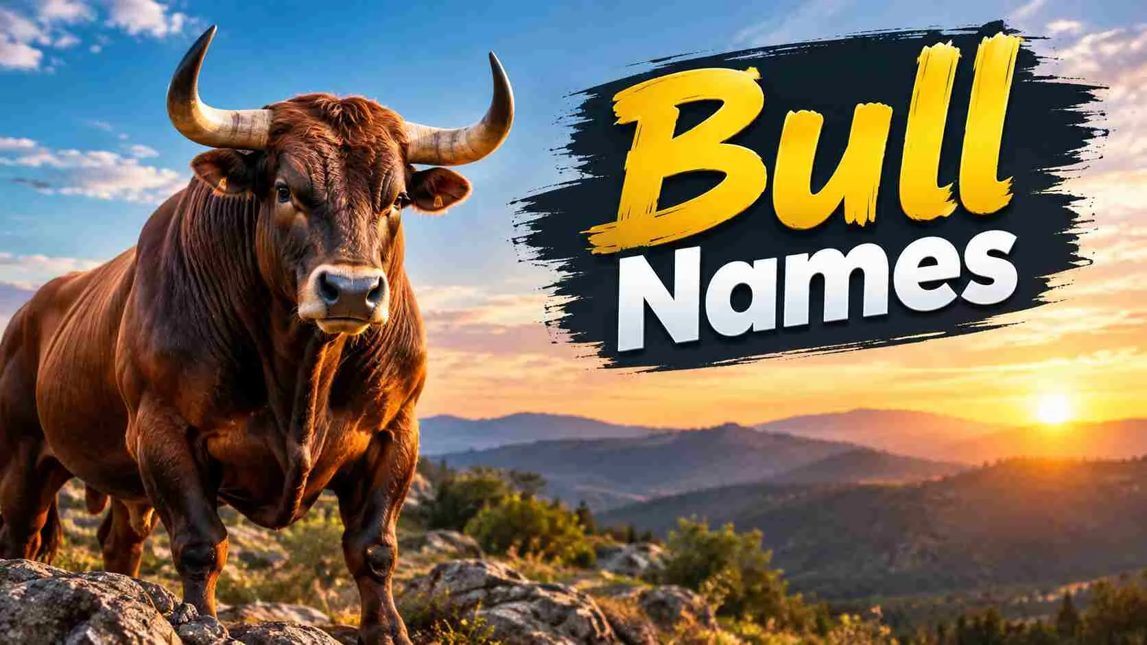 400+ Bull Names With a Name Generator