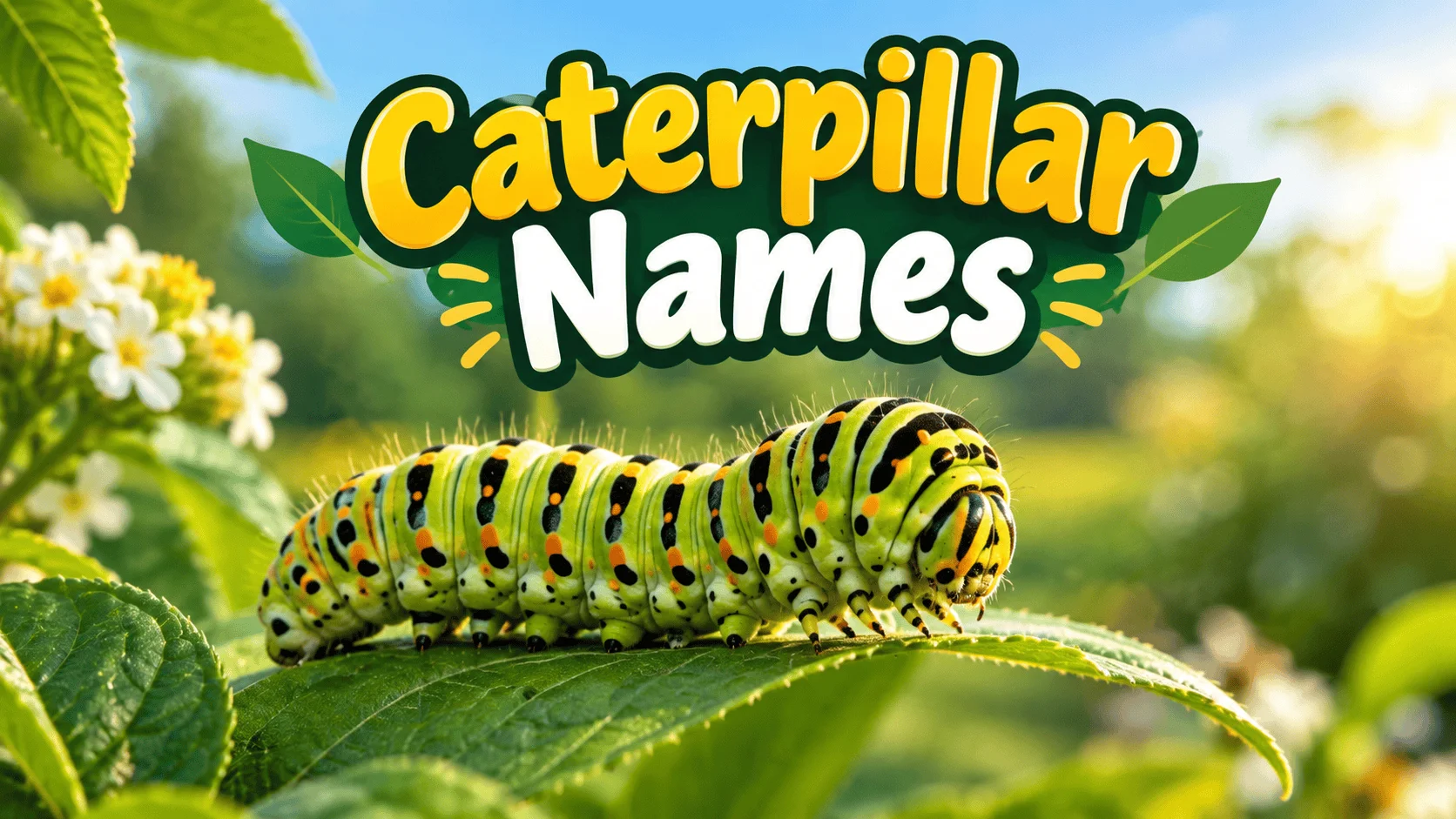 400+ Amazing Caterpillar Names With Name Generator