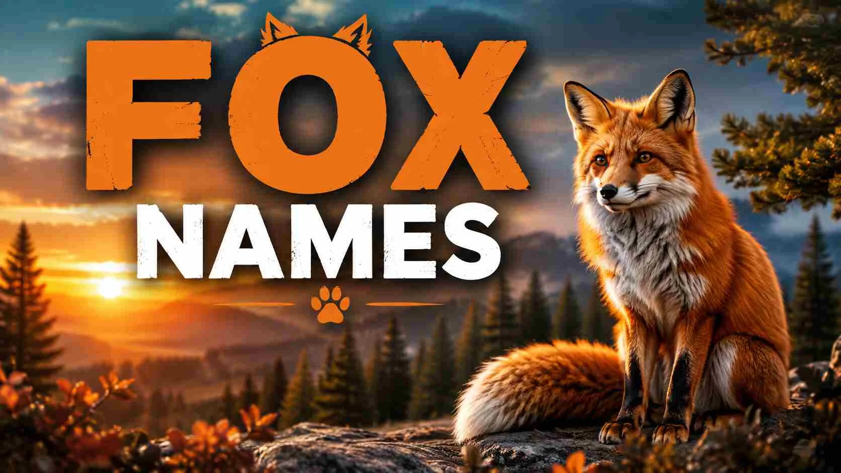 400+ Clever Fox Names With a Name Generator