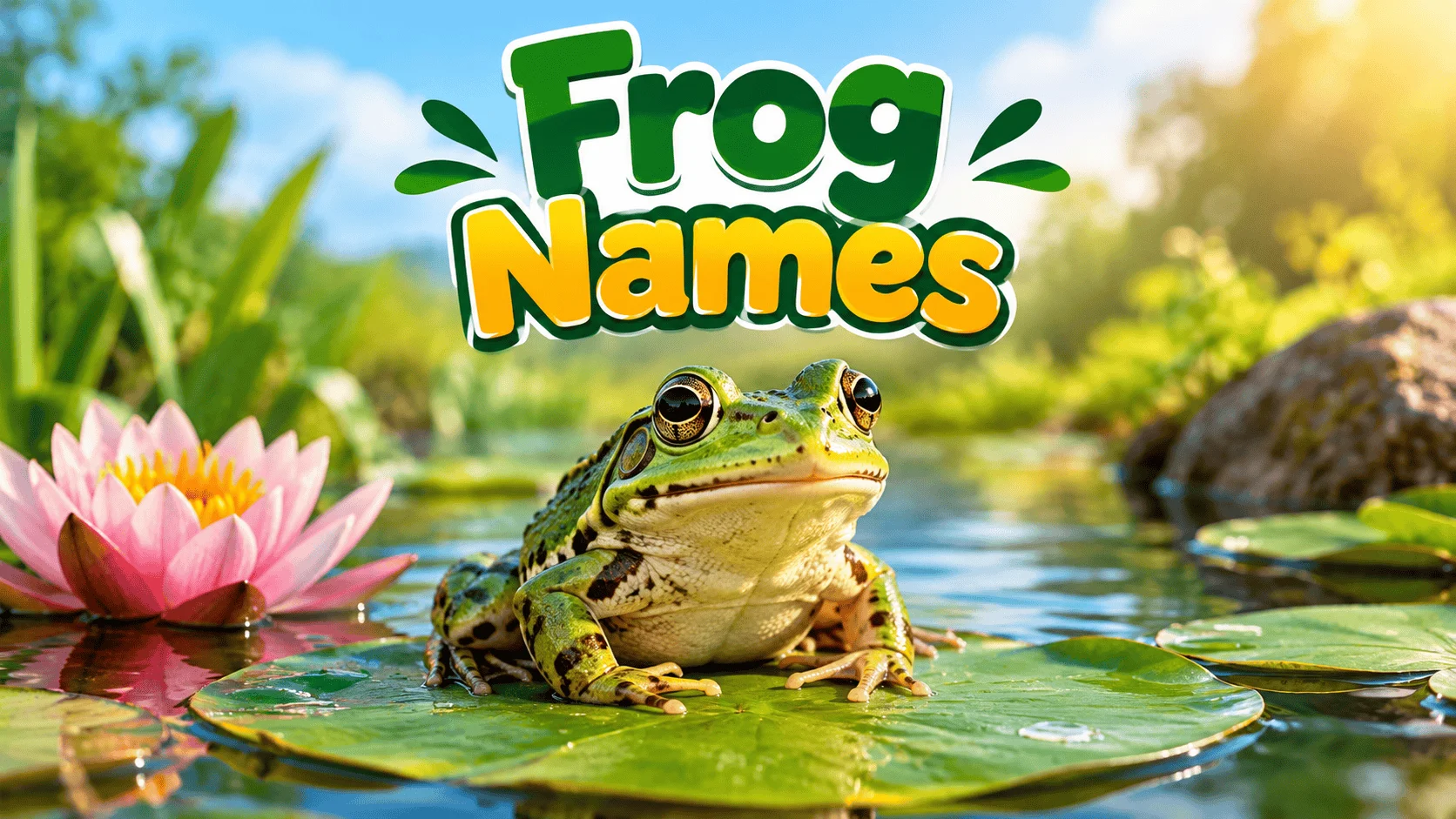 475+ Amazing Frog Names With Name Generator