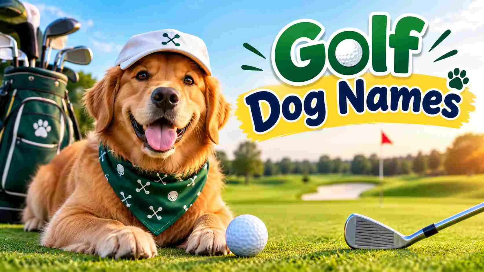 400+ Golf Dog Names With Name Generator