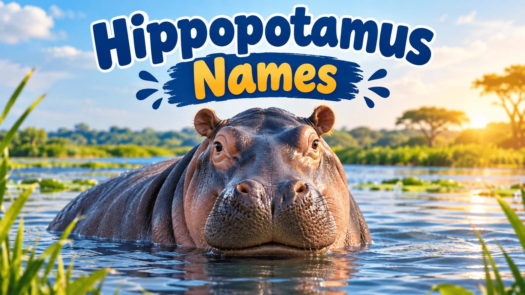 400+ Epic Hippopotamus Names With a Name Generator