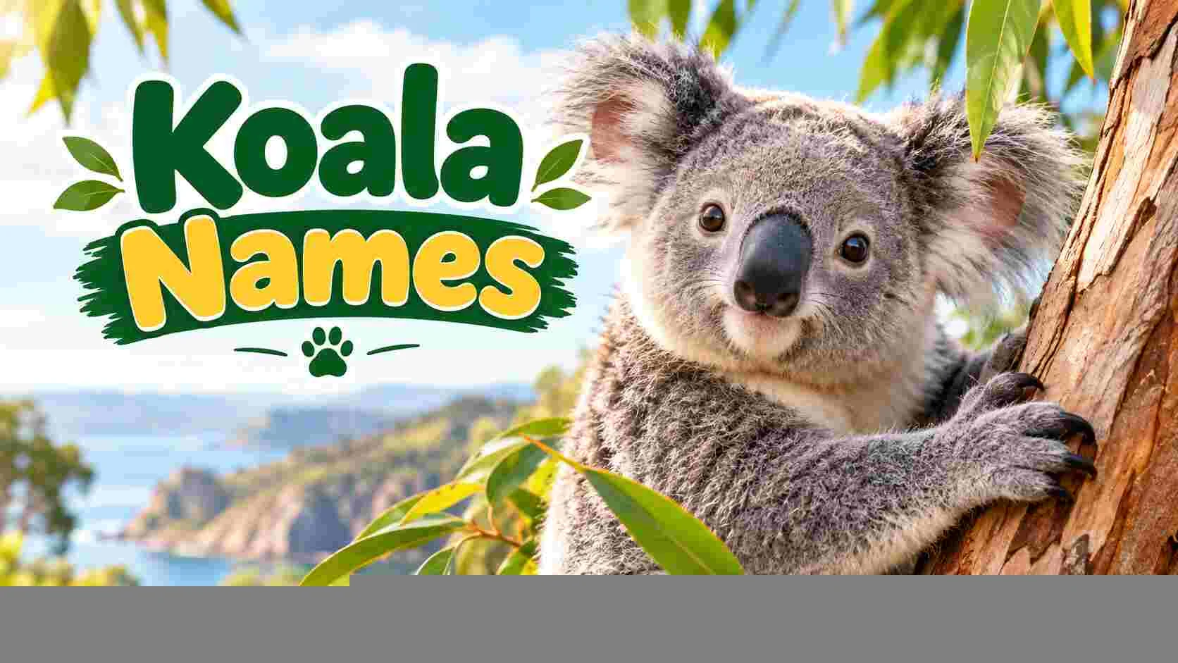 500+ Cute & Unique Koala Names With a Name Generator