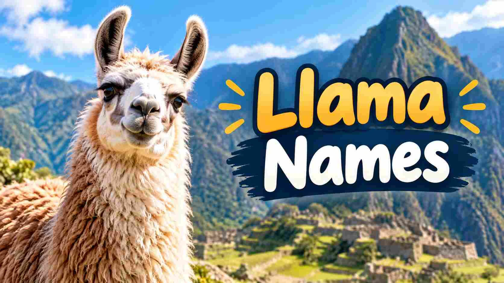 400+ Llama Names With Name Generator