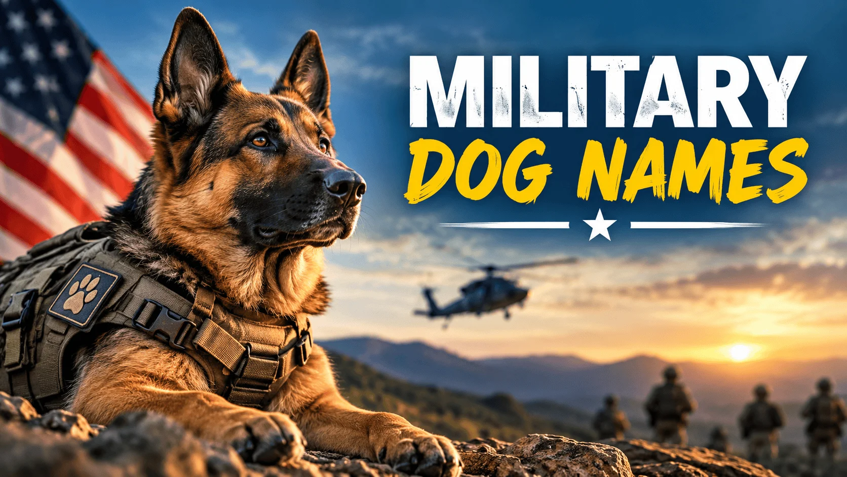 400+ Military Dog Names With Name Generator