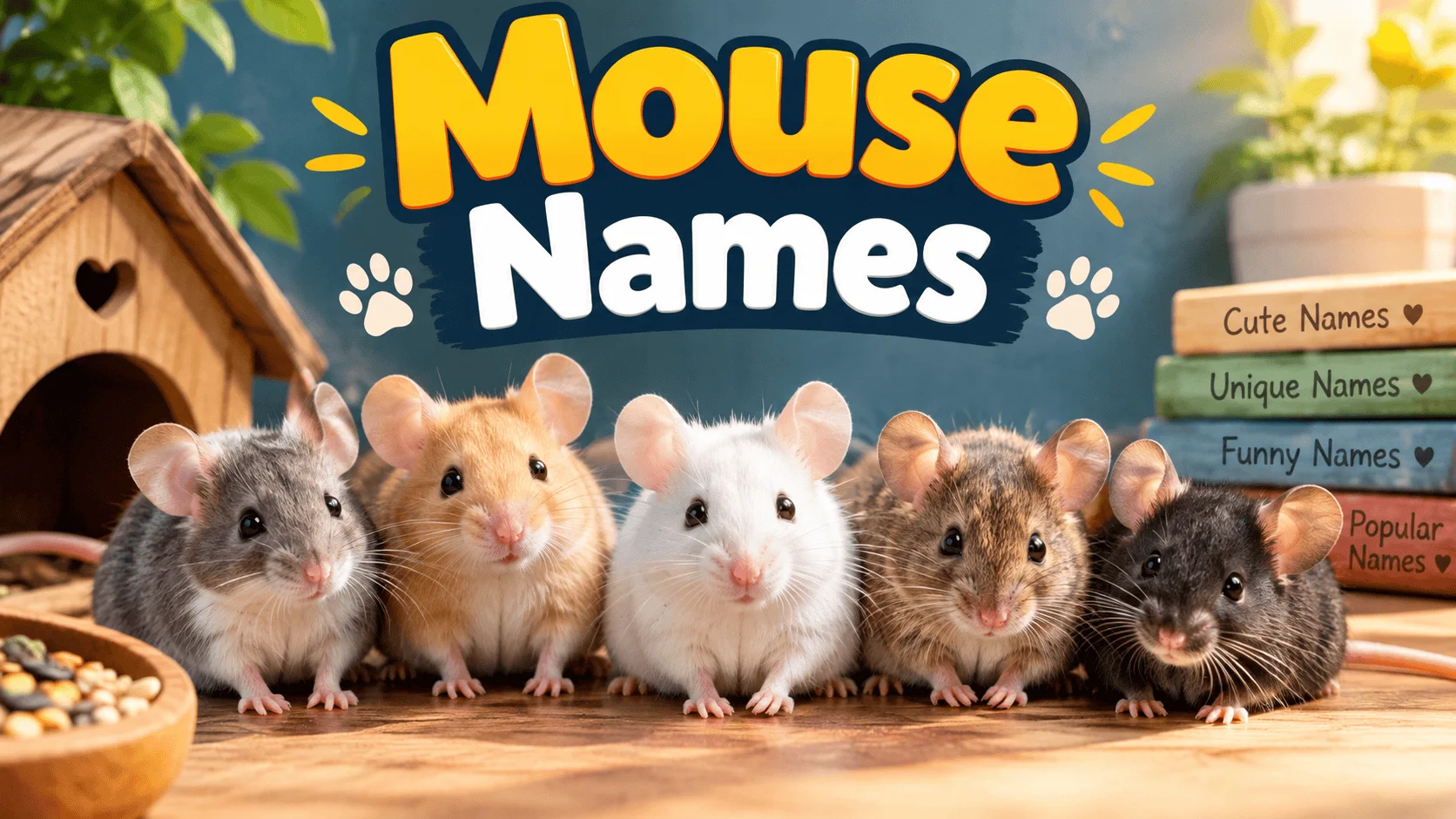 500+ Irresistible Mouse Names With a Name Generator