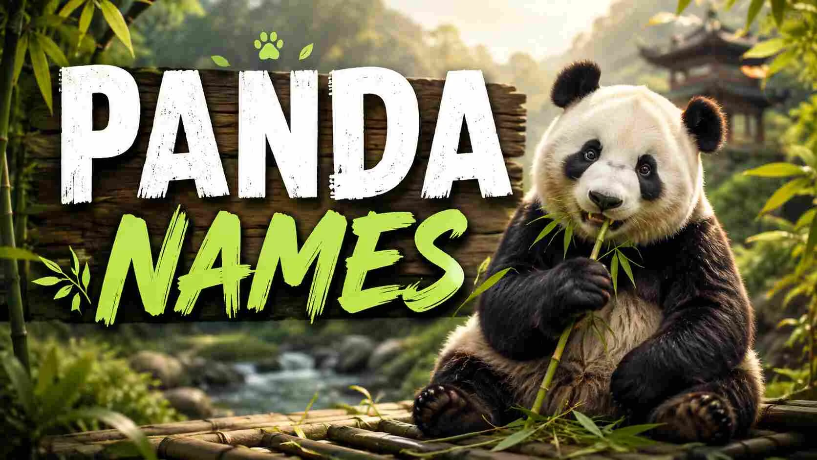 400+ Panda Names With a Name Generator