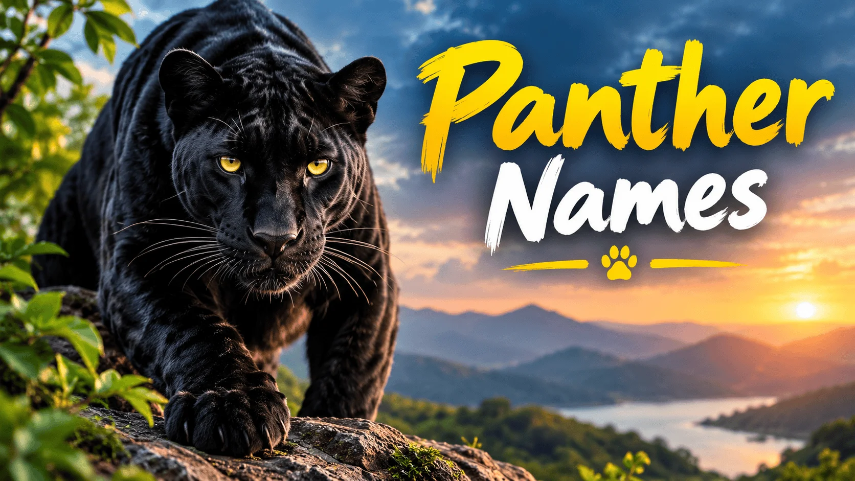 400+ Panther Names With a Name Generator