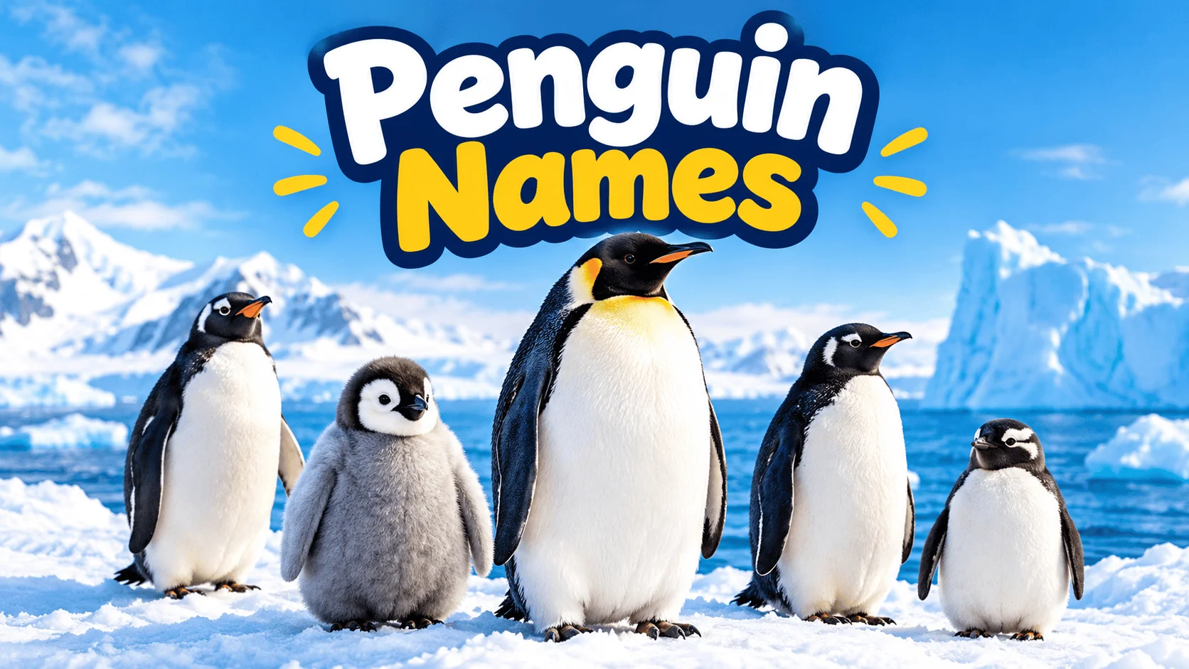 450+ Adorable Penguin Names With Name Generator