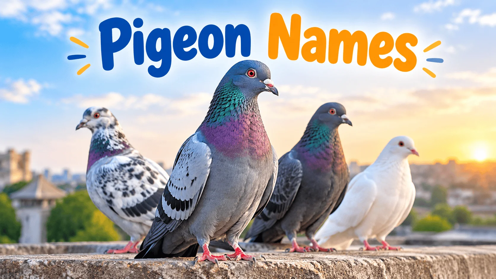 400+ Adorable Pigeon Names With Name Generator
