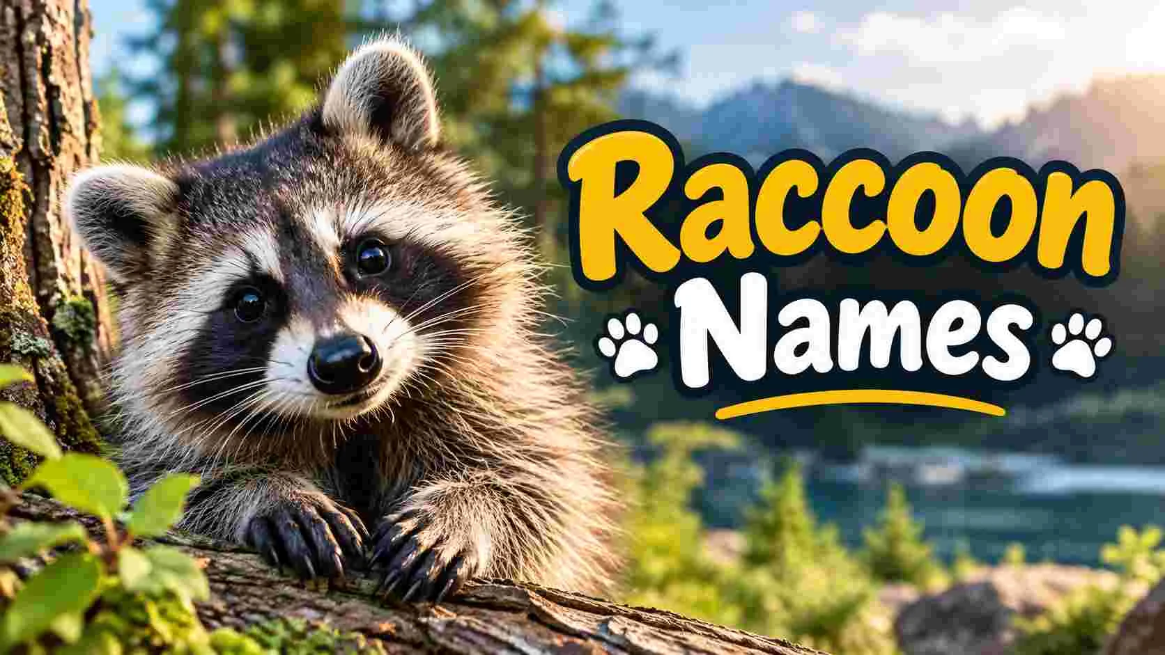 400+ Raccoon Names With a Name Generator