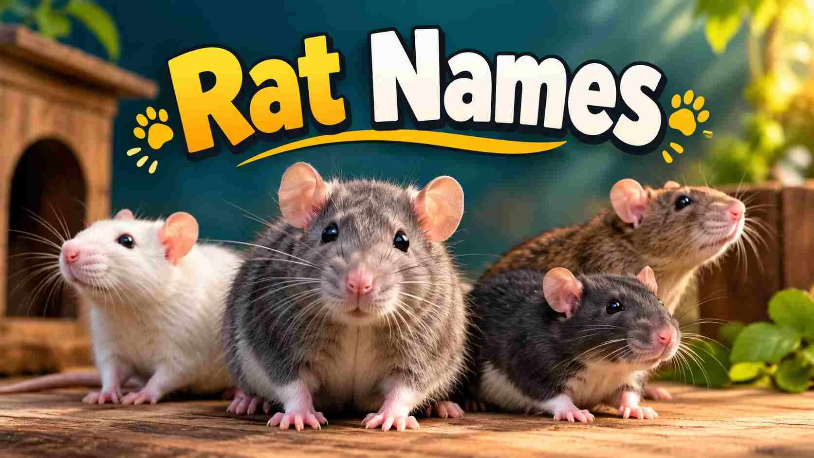 500+ Adorable Rat Names With a Name Generator