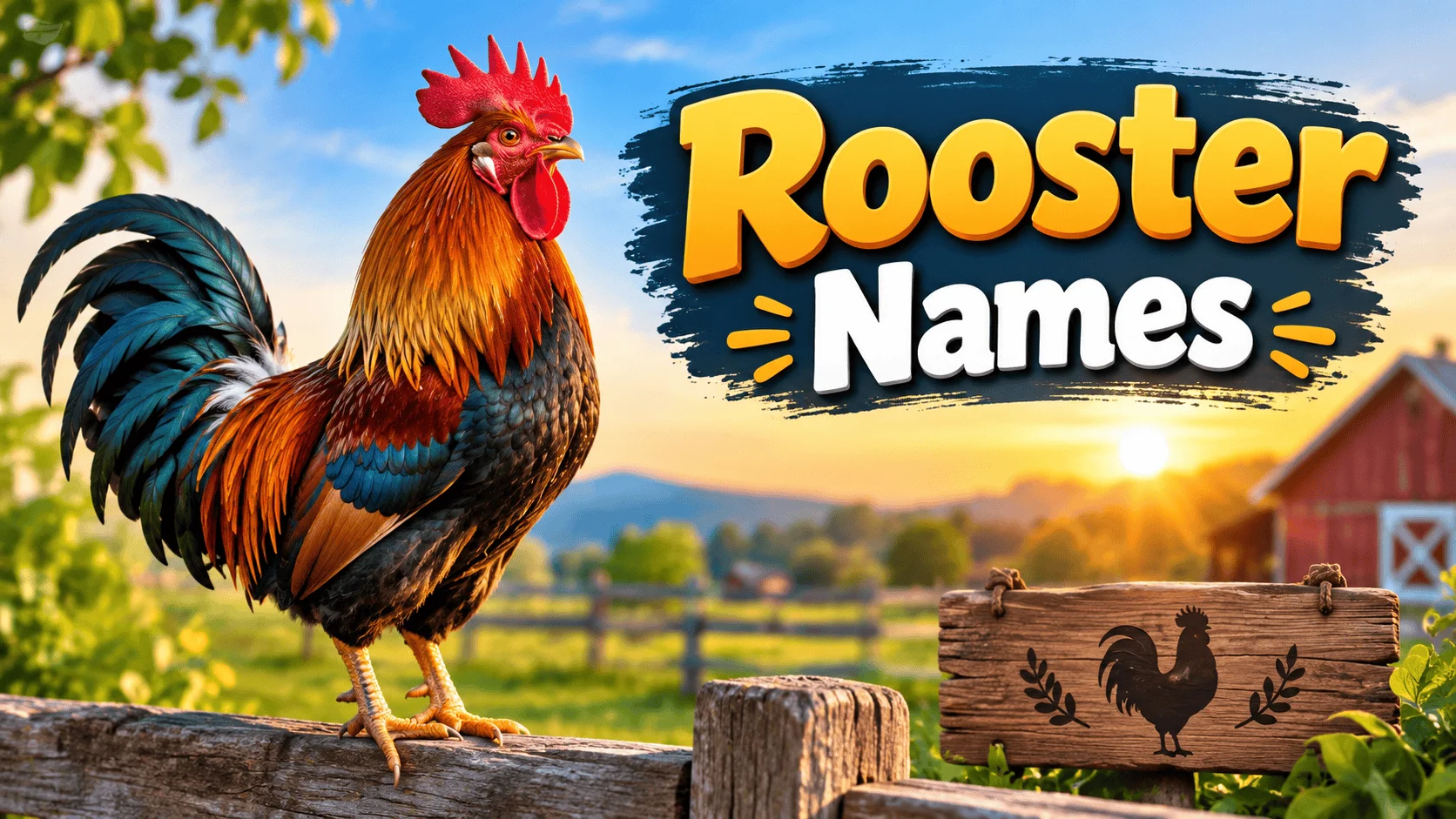 400+ Rooster Names With Name Generator