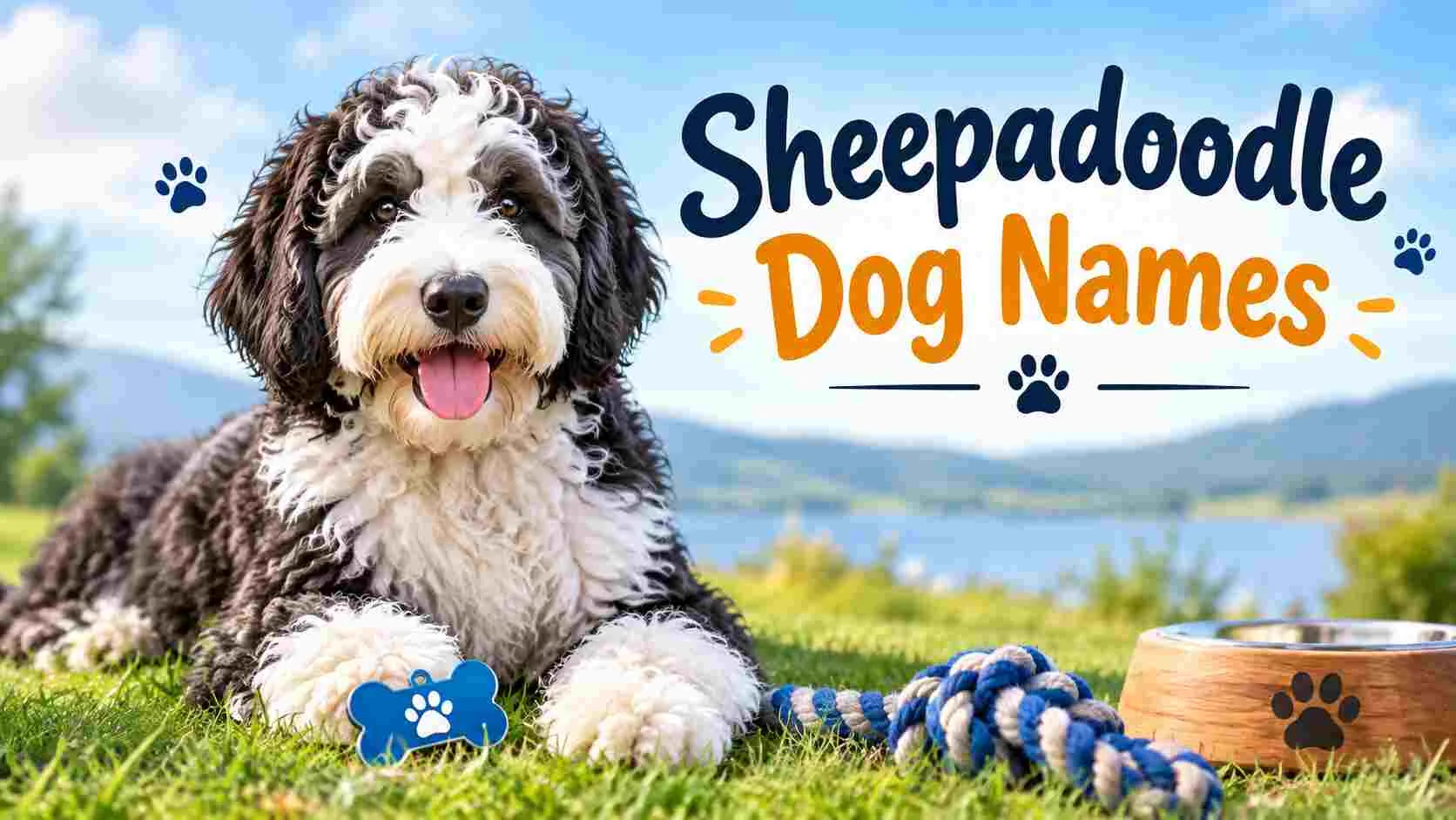 450+ Irresistible Sheepadoodle Dog Names With Name Generator