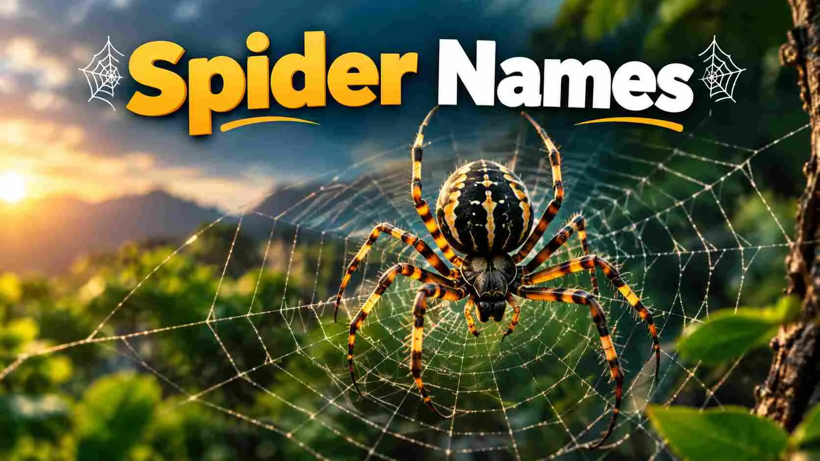 400+ Spider Names With Name Generator
