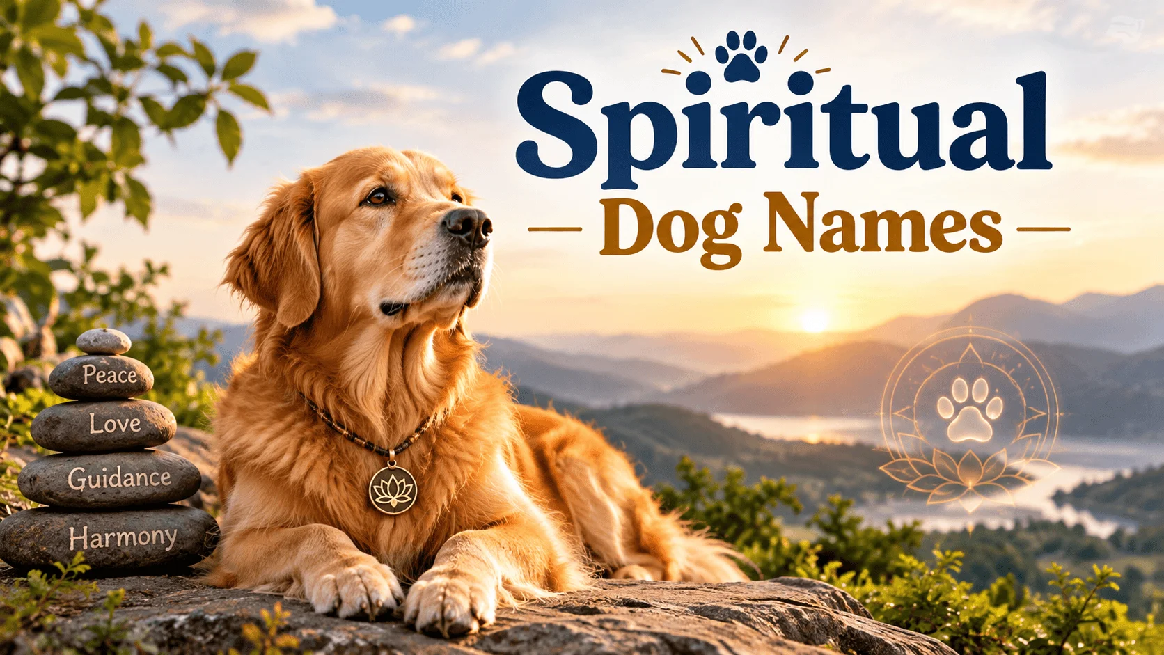 450+ Divine Spiritual Dog Names With a Name Generator