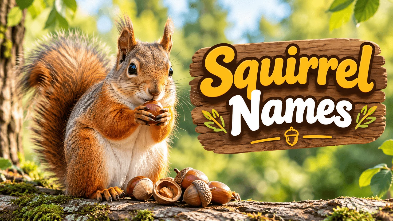 400+ Squirrel Names With Name Generator