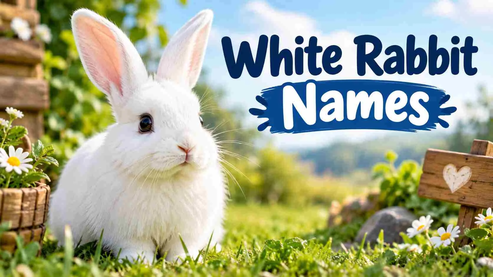 400+ White Rabbit Names With Name Generator