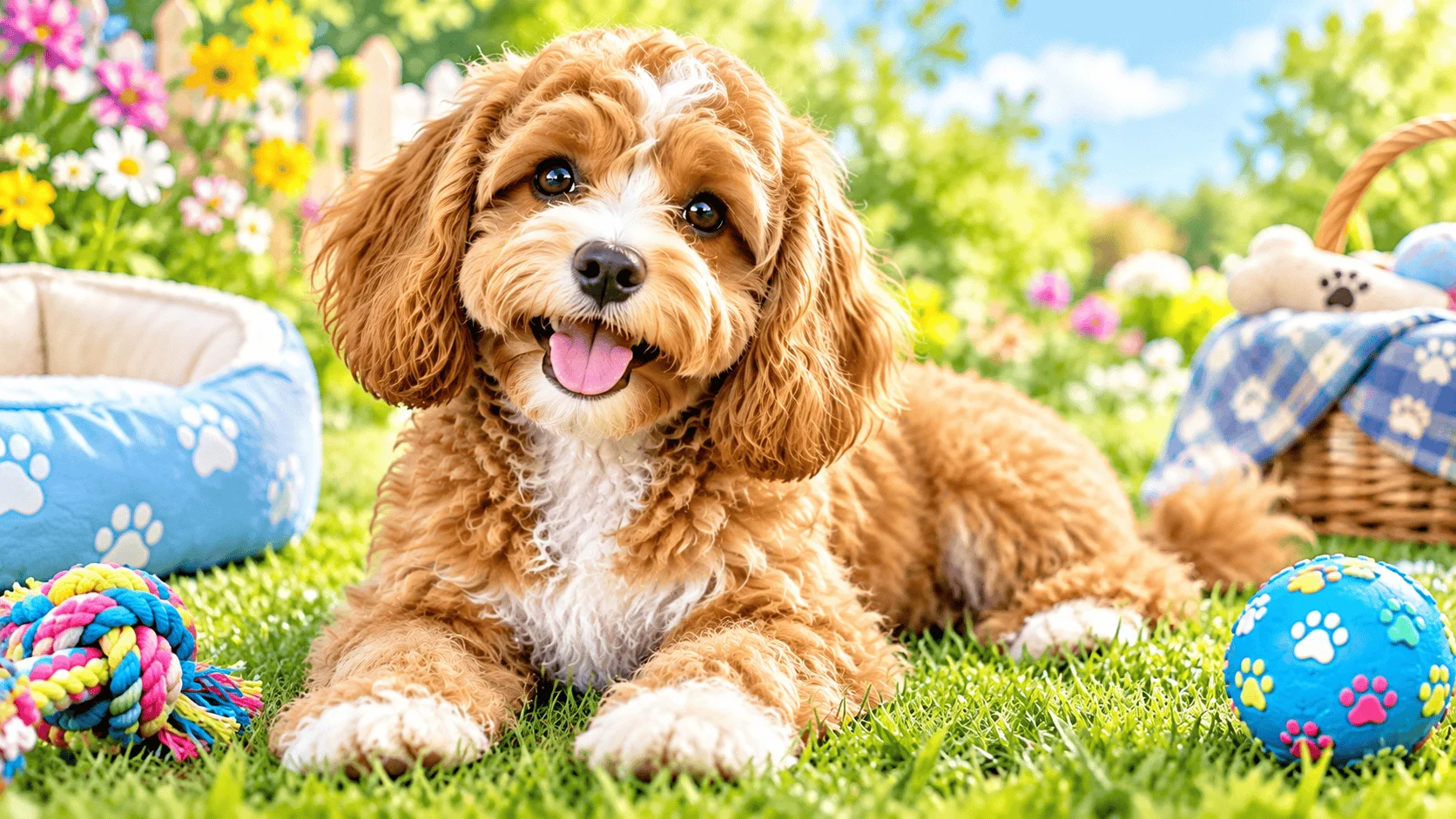 400+ Heartwarming Cavapoo Dog Names With Name Generator