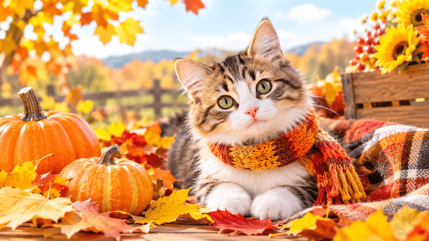 450+ Enchanting Fall Cat Names With Name Generator