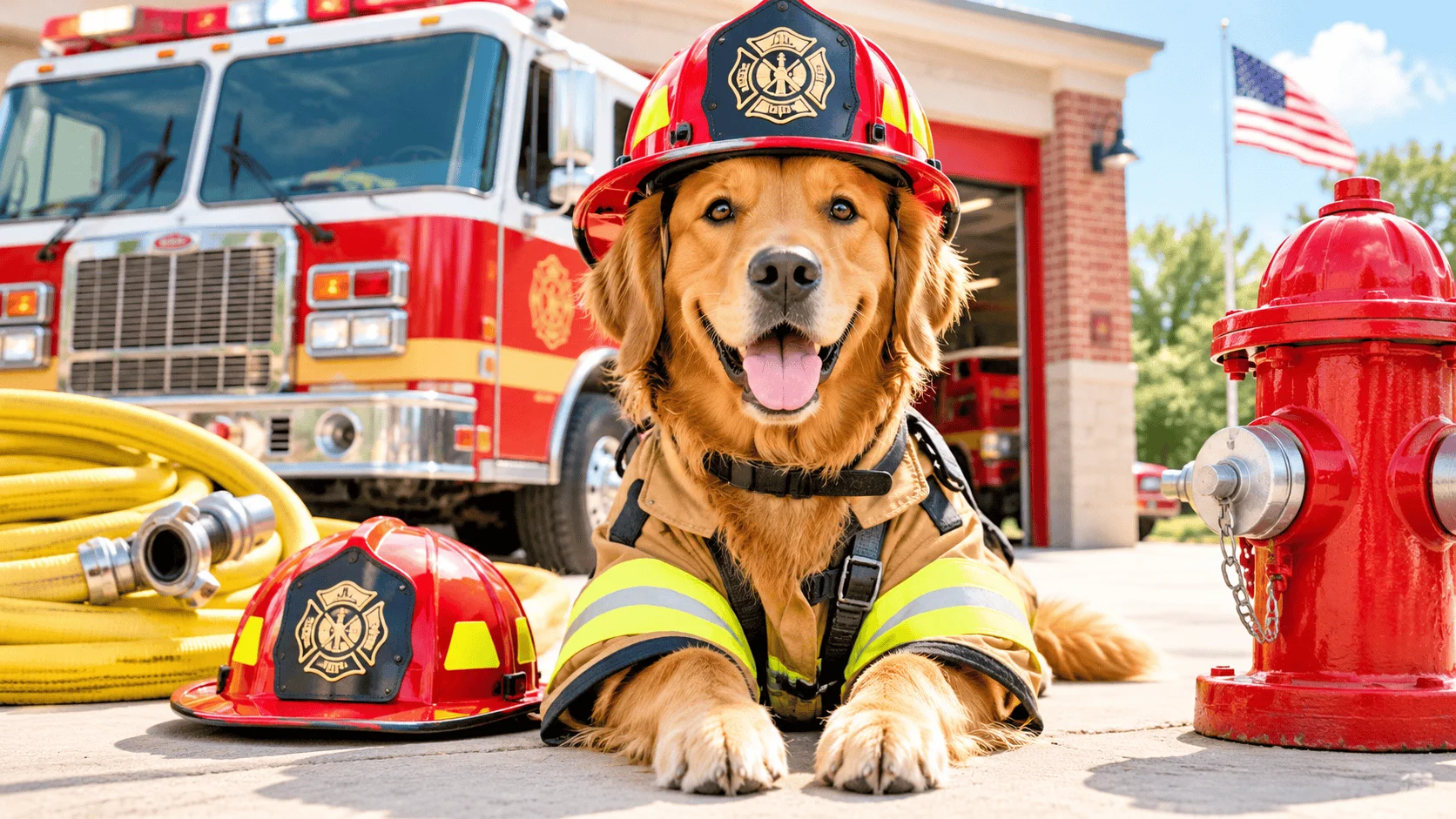 400+ Heroic Firehouse Dog Names With Name Generator