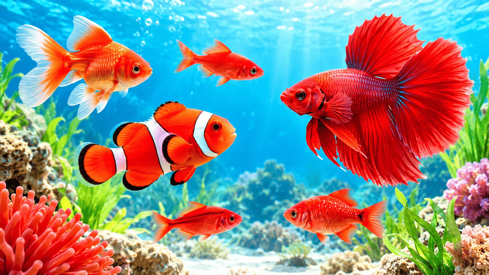 450+ Vibrant Red Fish Names With Name Generator