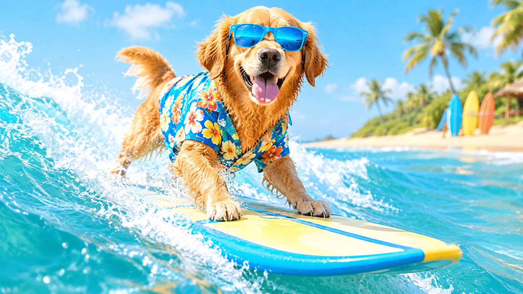 450+ Epic Surf Dog Names With Name Generator